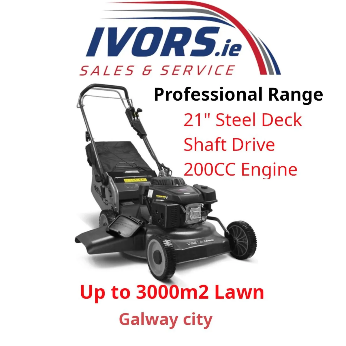 21" Weibang Lawnmower (2 Year warranty!)