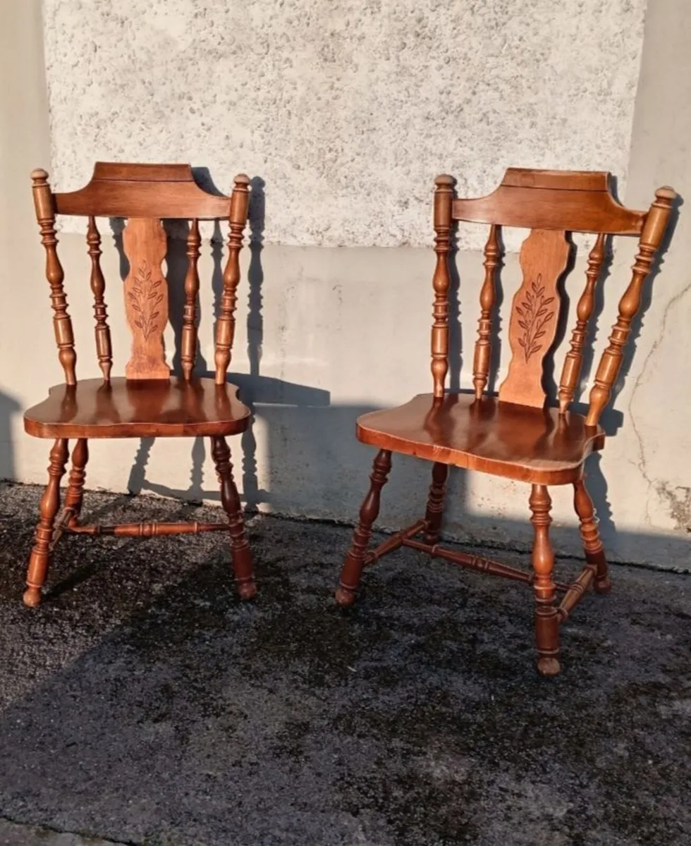 Oak Stools / Oak Chairs - Image 2