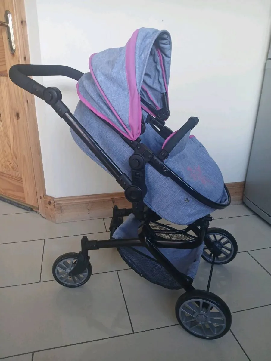 Kids 3 in 1 toy  pram buggy - Image 1