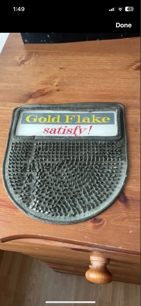 Vintage gold flake
