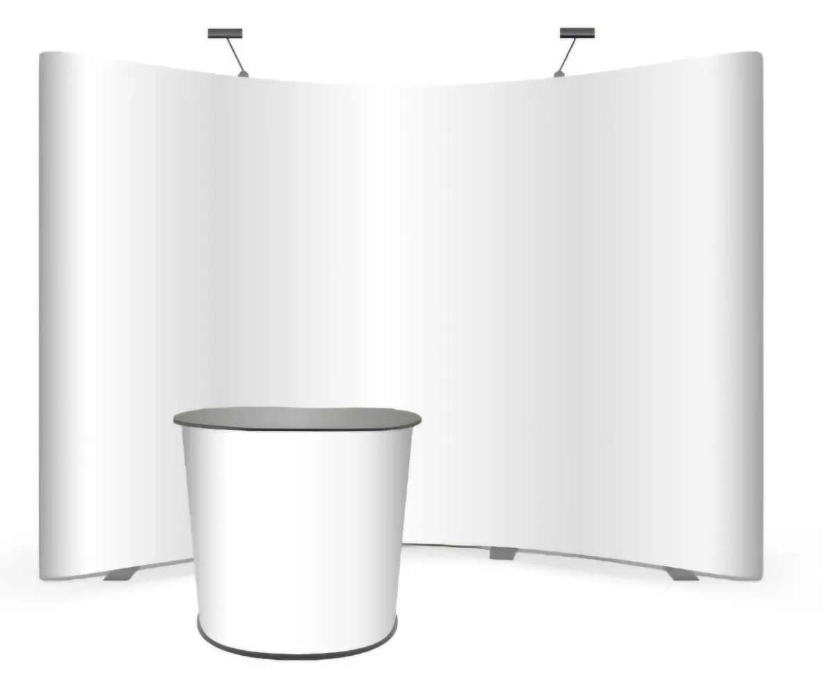 Display stand - Isoframe Wave 6 panels & counter - Image 1