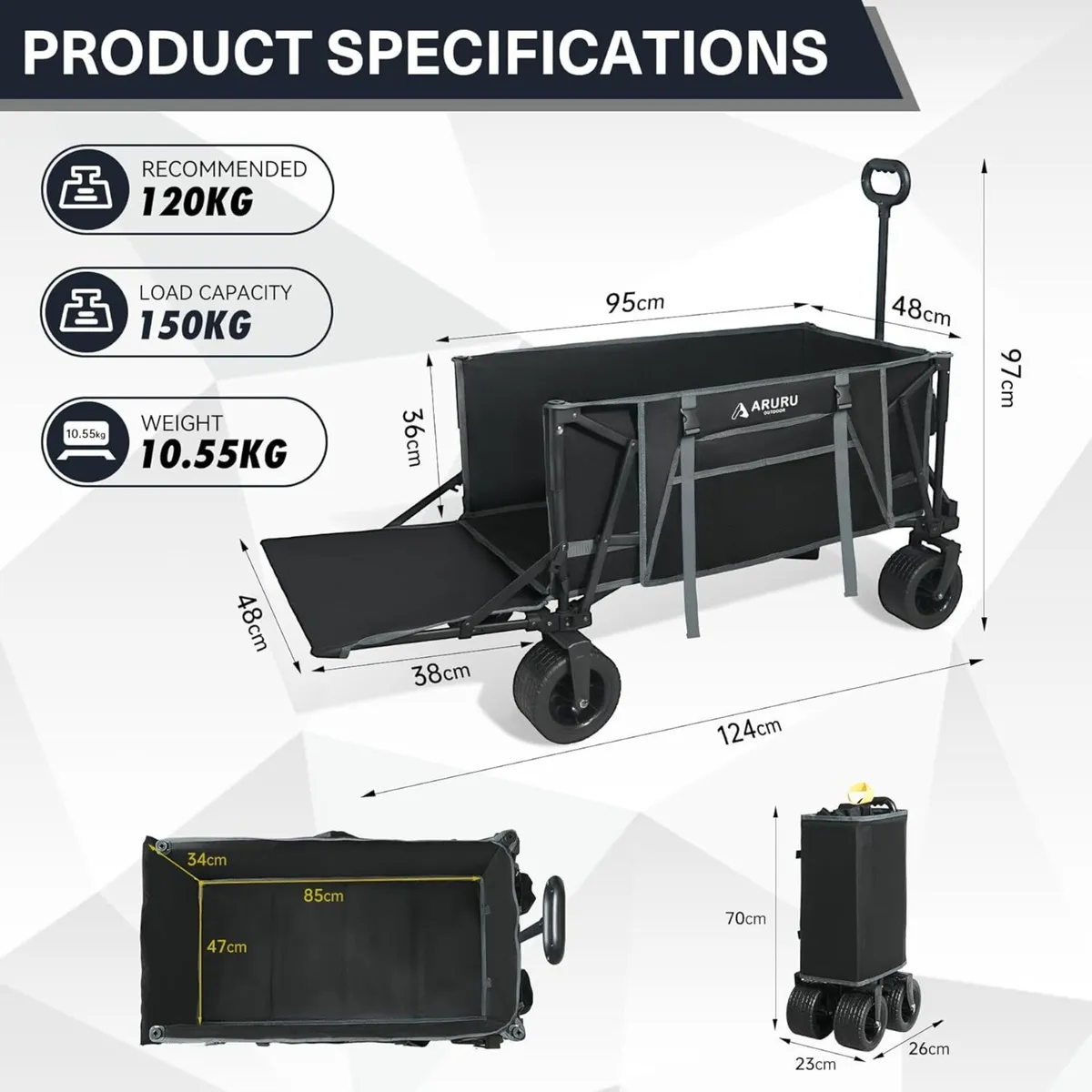 Festival Trolley on Wheels 709 (300L) - Image 3