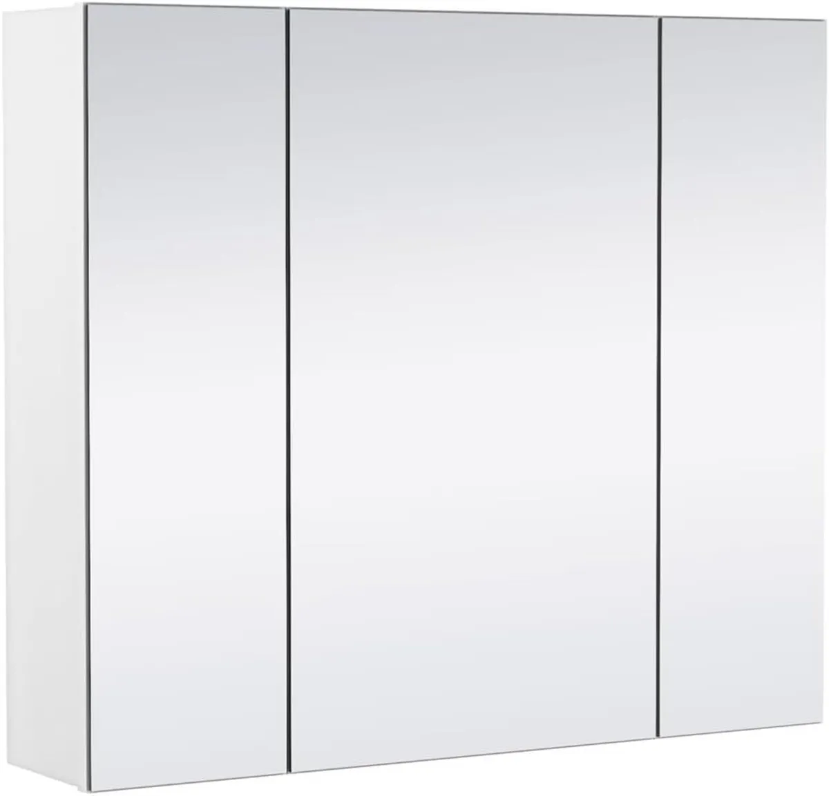 Bathroom Mirror Storage Cabinet Wall Mounted Unit - Image 1