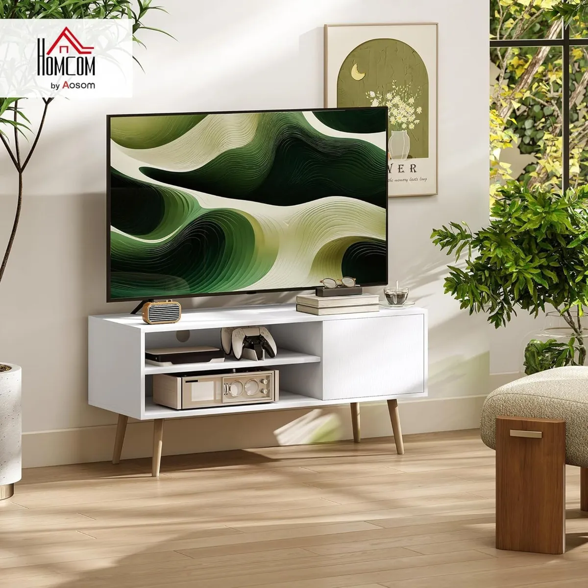 TV Stand Cabinet up to 55 Unit with 2 Storage - Image 2