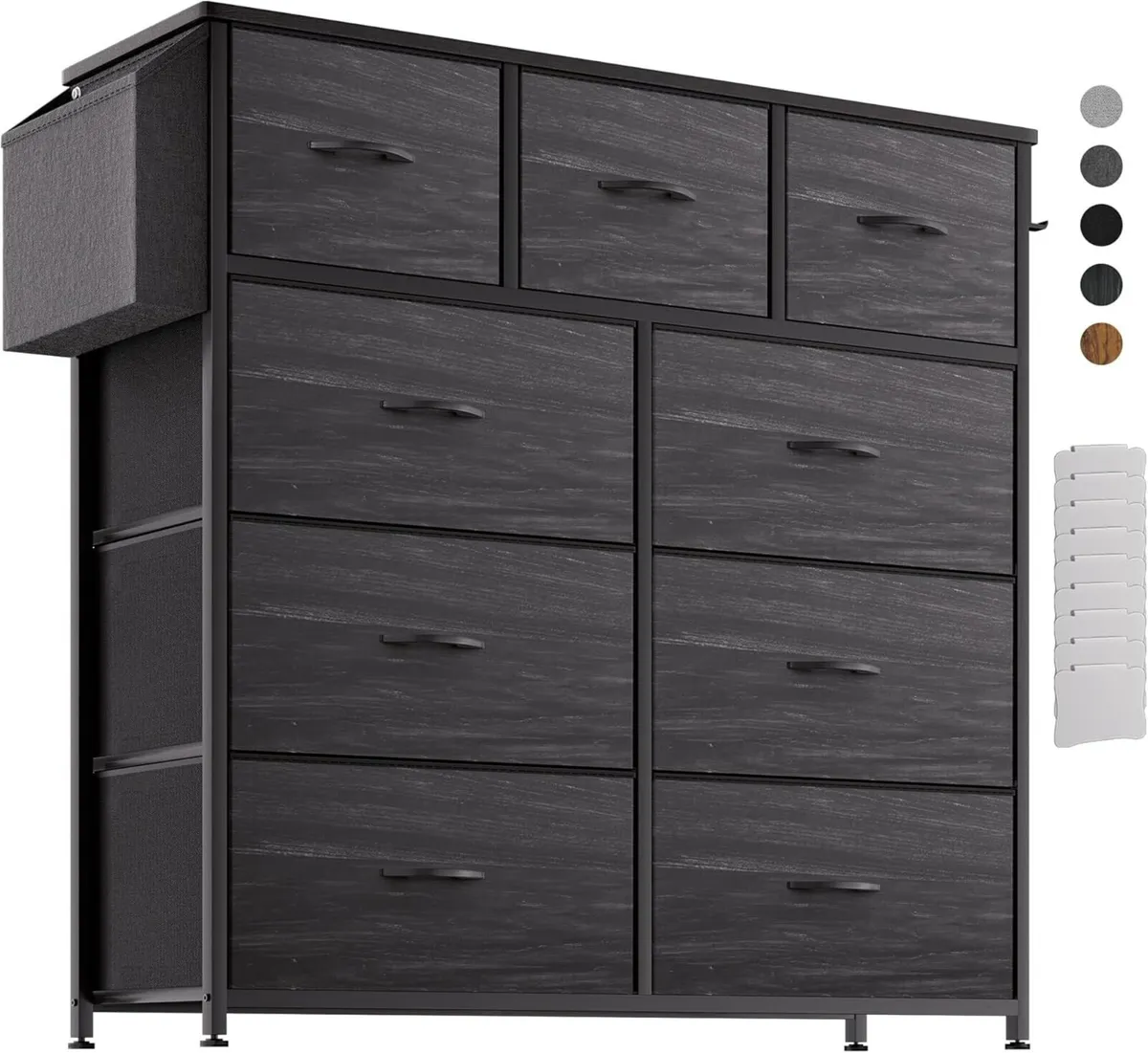 Fabric Chest of Drawers - Canvas Storage Unit - Image 1