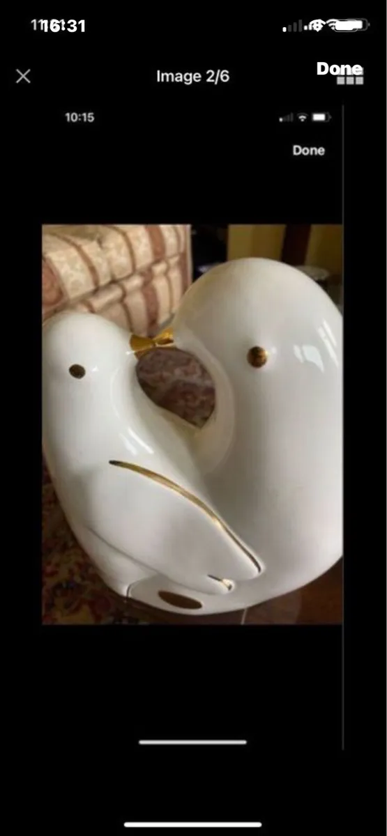 Ceramic Lovebirds - Image 2
