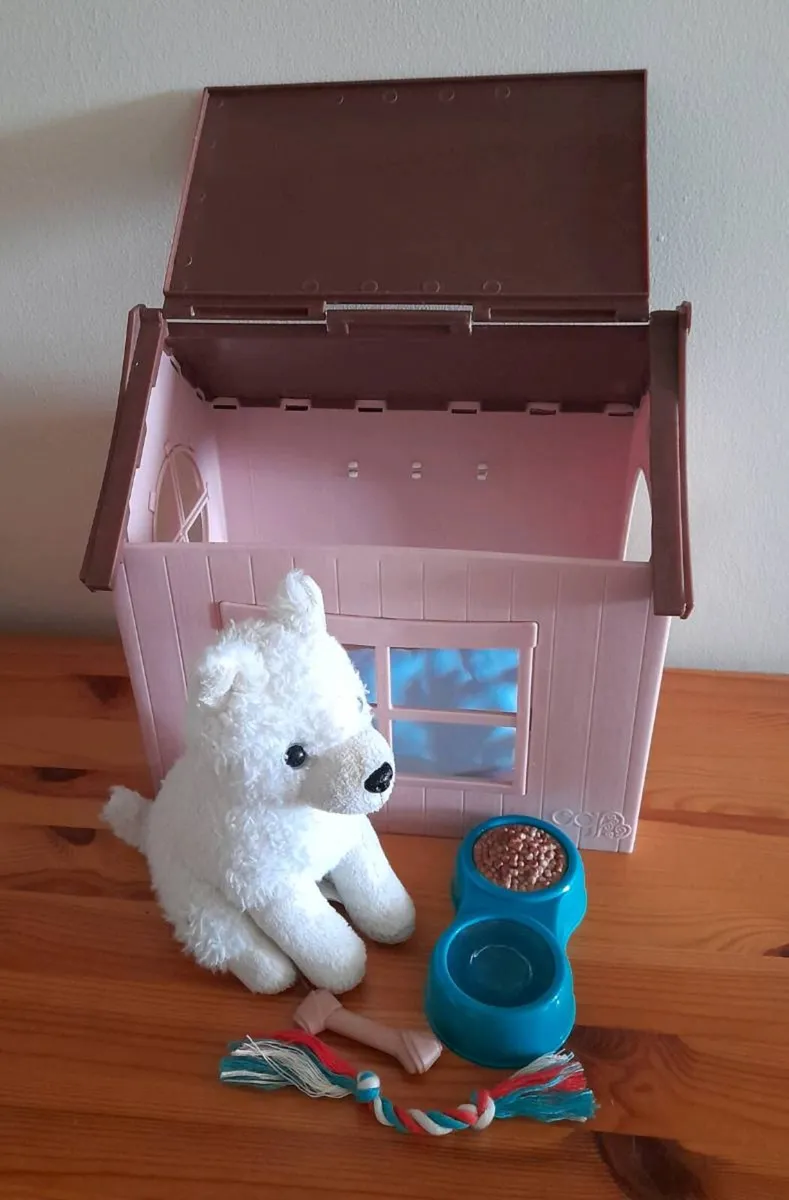 Our Generation puppy, dog house and accessories - Image 2