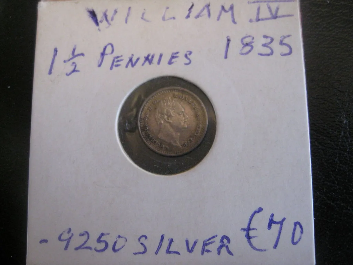 GB 1 and a Half Pence Coins - Various Prices - Image 4