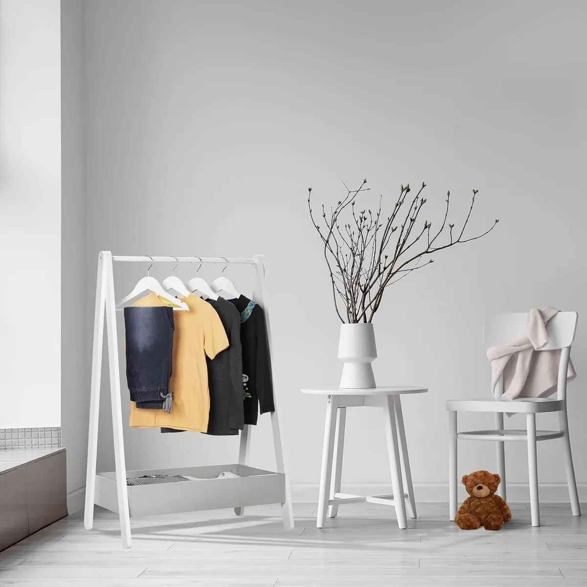 Children’s Clothes Rail Hanging Rack for Bedroom - Image 2