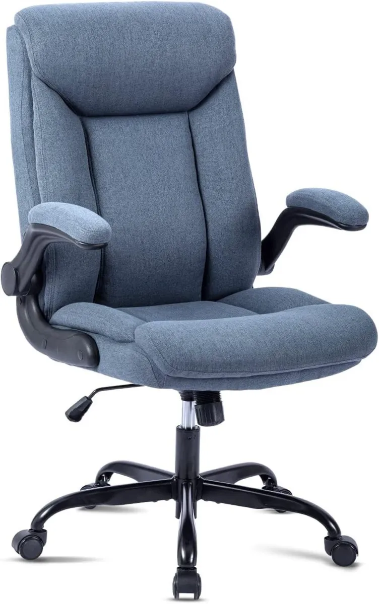 Office Chairs for Home Ergonomic Fabric Desk - Image 1