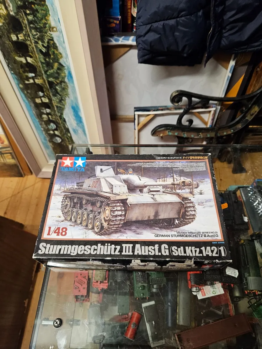Airfix Tamiya German WW2 Stug 1.48 - Image 1