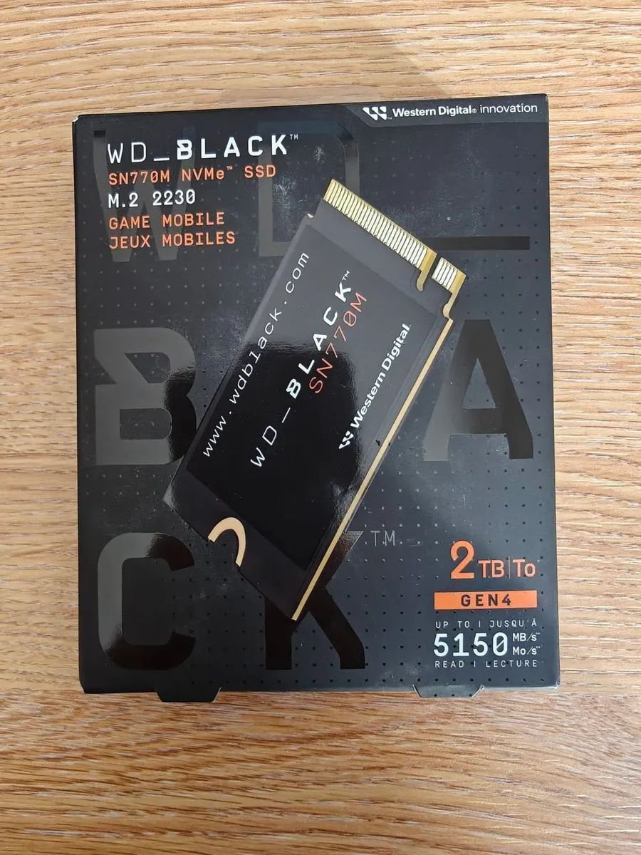 WD_Black SN770m 2TB Gen4 NVME SSD - Image 1