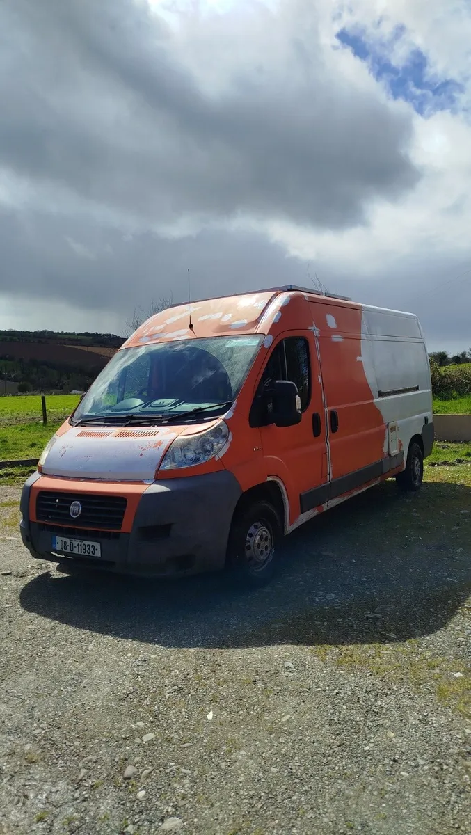 Camper Van Project Ducato Campervan Unfinished - Image 1