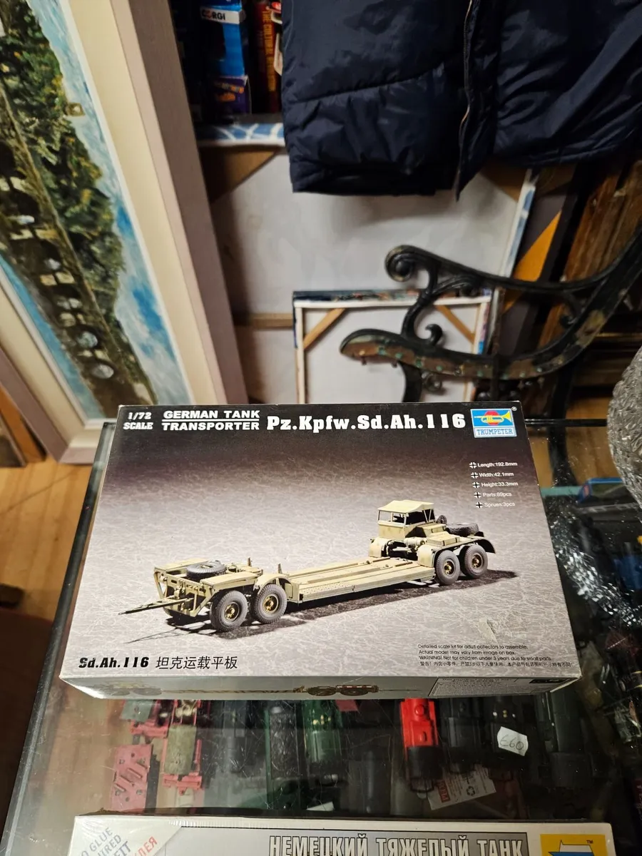 Airfix Trumpeter German WW2 Tank Transporter