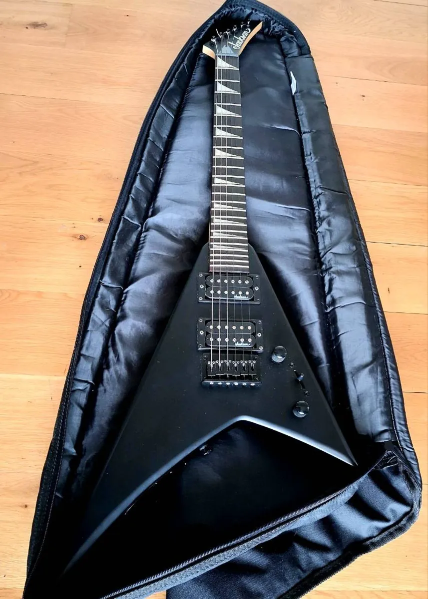 Jackson JS1X Rhoads Minion Satin Black - Image 1