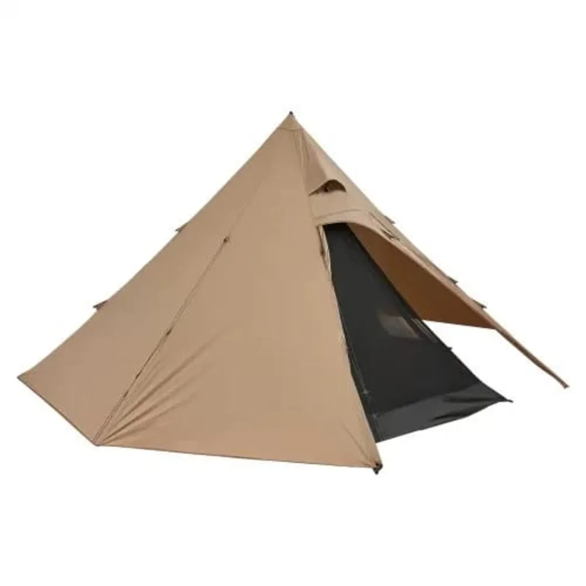 Tent for 4 Persons, Camping Tipi Hot Tents wit - Image 4