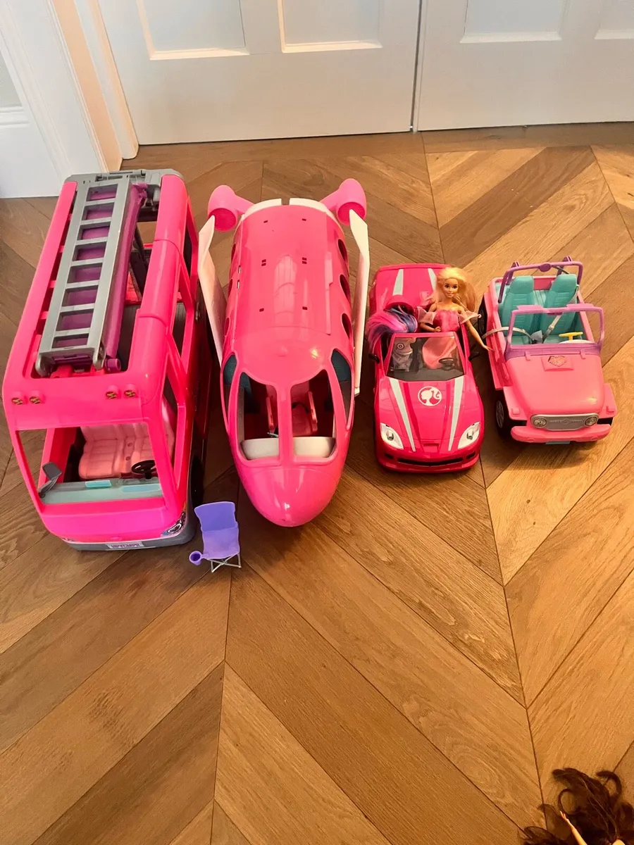 Huge Barbie Bundle-Dream house, Dream Plane, etc - Image 4