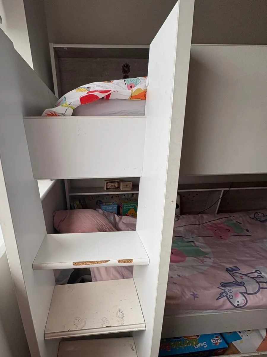 Leo Bunk Bed with shelving - Image 3