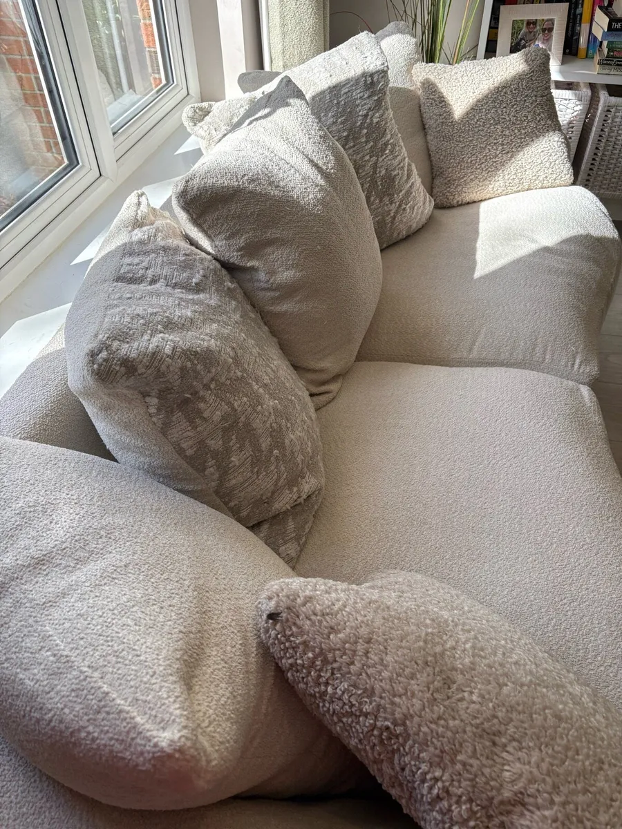 3 Seater Pillow Back Sofa & Pillow Back Loveseat - Image 2