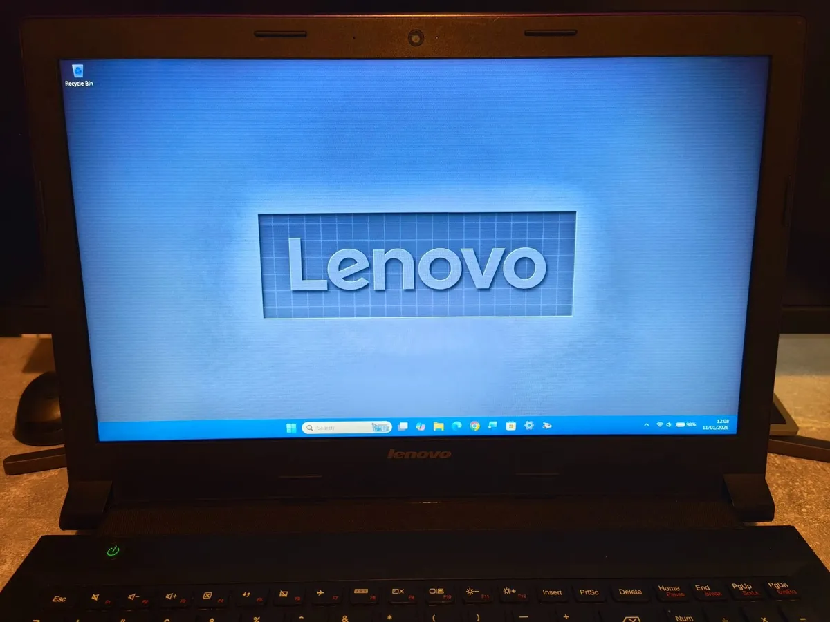 Purple Lenovo 15,6" i3 Windows 11 Laptop - Image 1