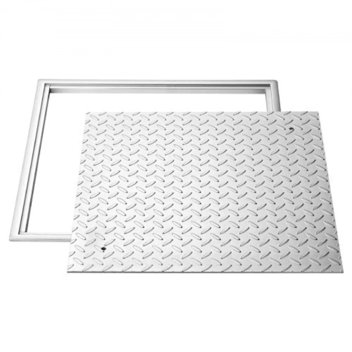 Manhole Cover with Frame, 600 x 600mm Square Septi - Image 1