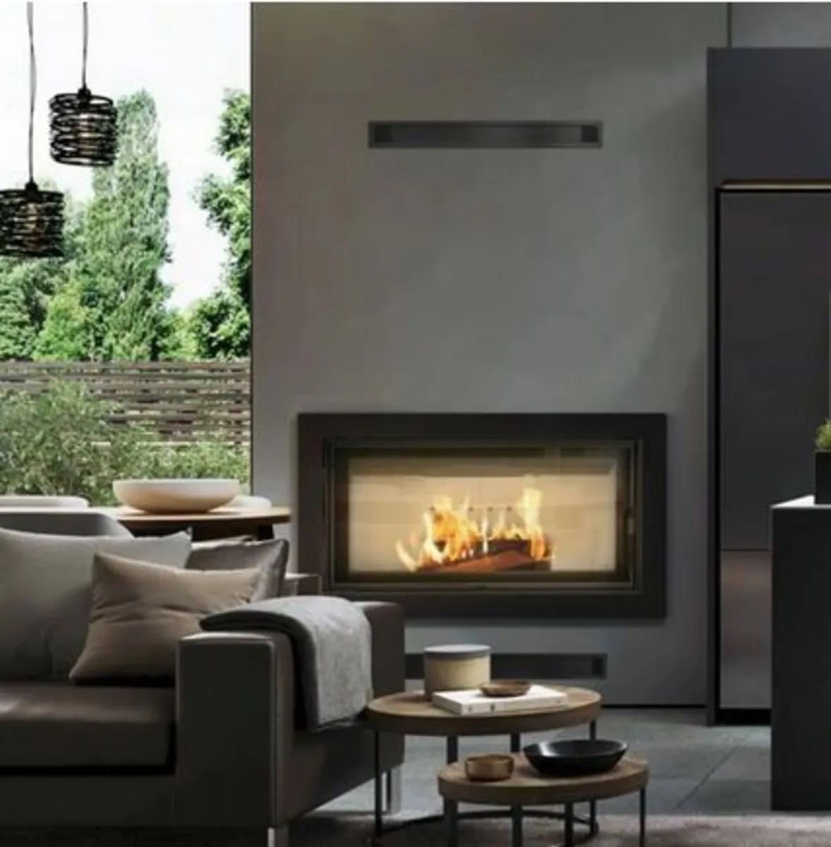 Water heating inset Stove KRATKI LUCY 20 kW