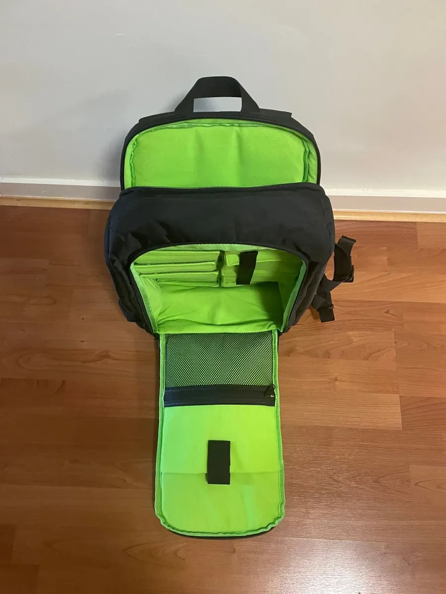 Black heavy duty rucksack - Image 1