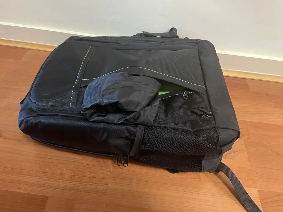 Black heavy duty rucksack - Image 4