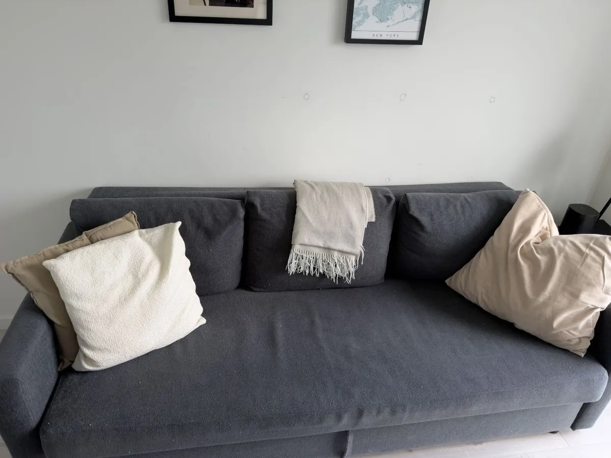 IKEA FRIHETEN 3-Seat Sofa Bed - Image 3