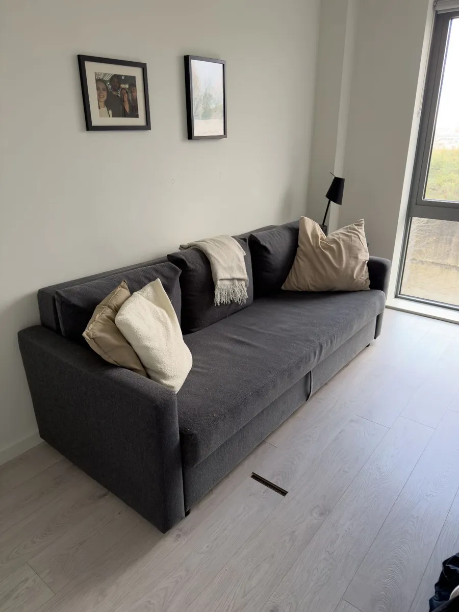 IKEA FRIHETEN 3-Seat Sofa Bed - Image 1