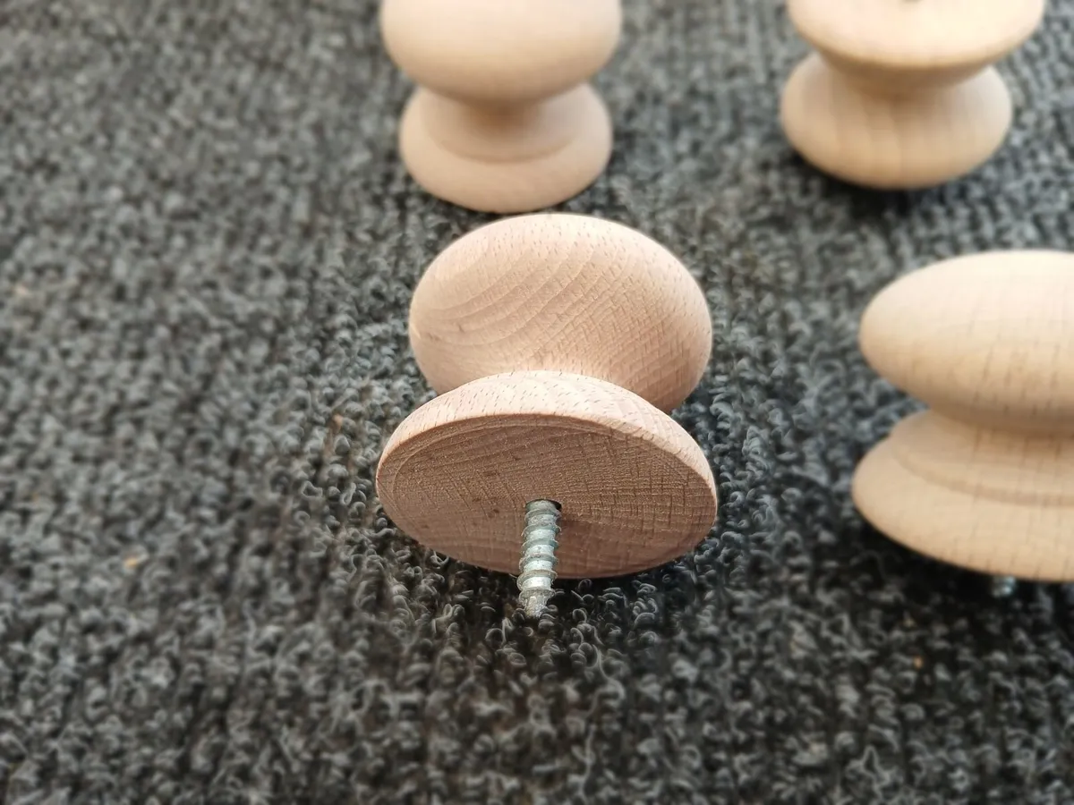 Wooden Cabinet Knobs - Image 1
