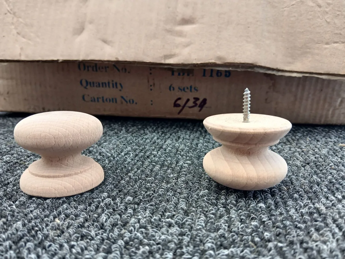 Wooden Cabinet Knobs - Image 2