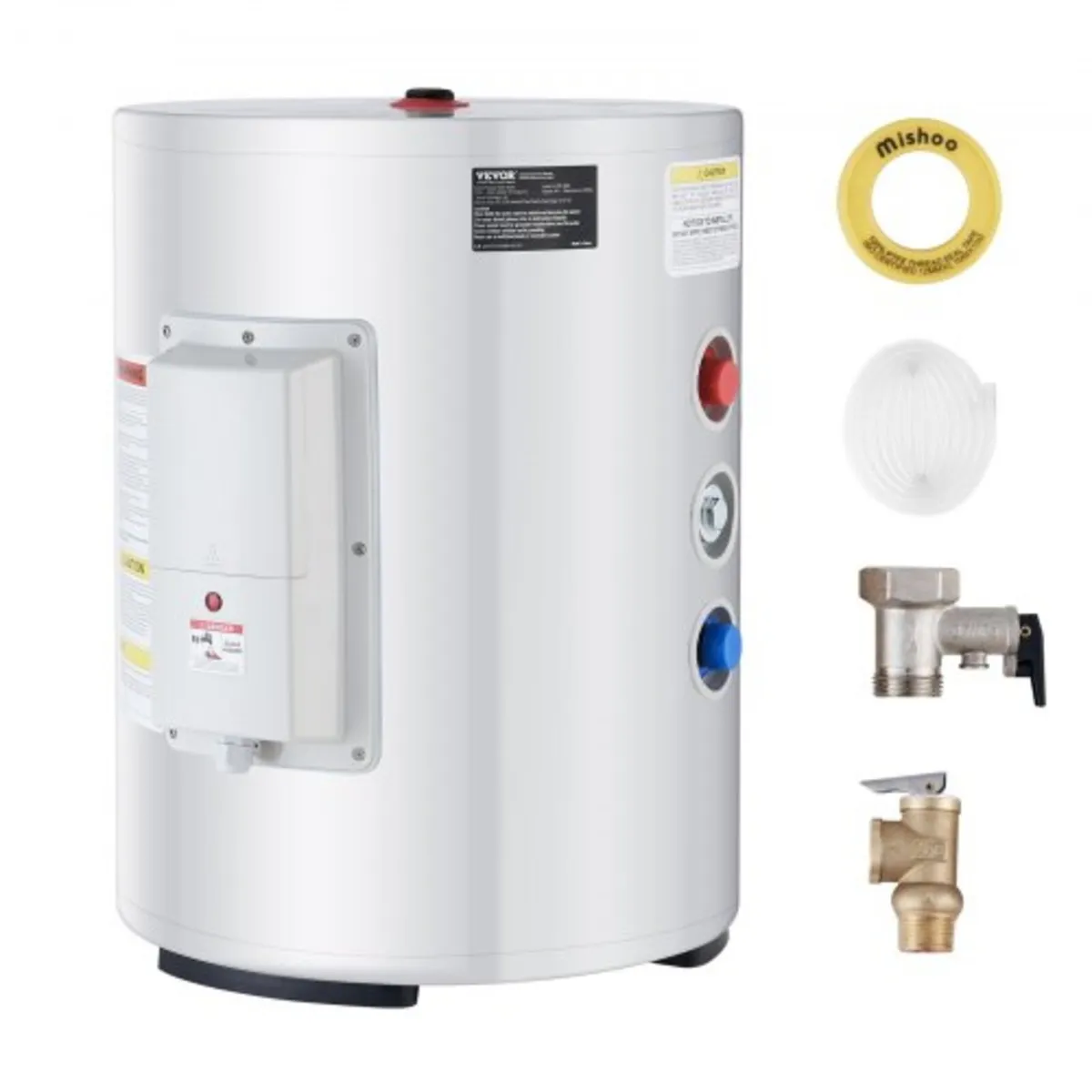Electric Water Heater, 10 Gallon Tank Instant Hot - Image 1