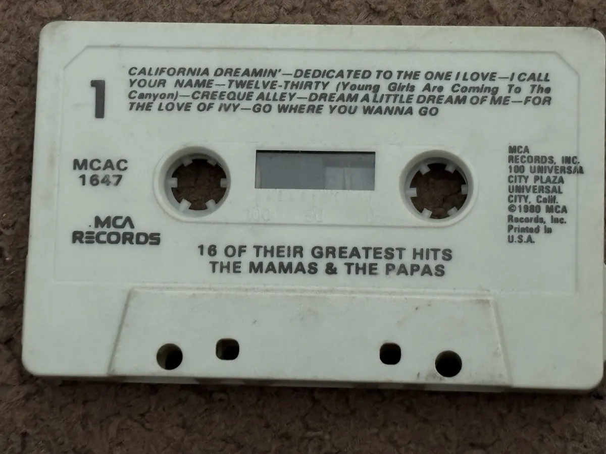 The original album cassettes no cases - Image 4