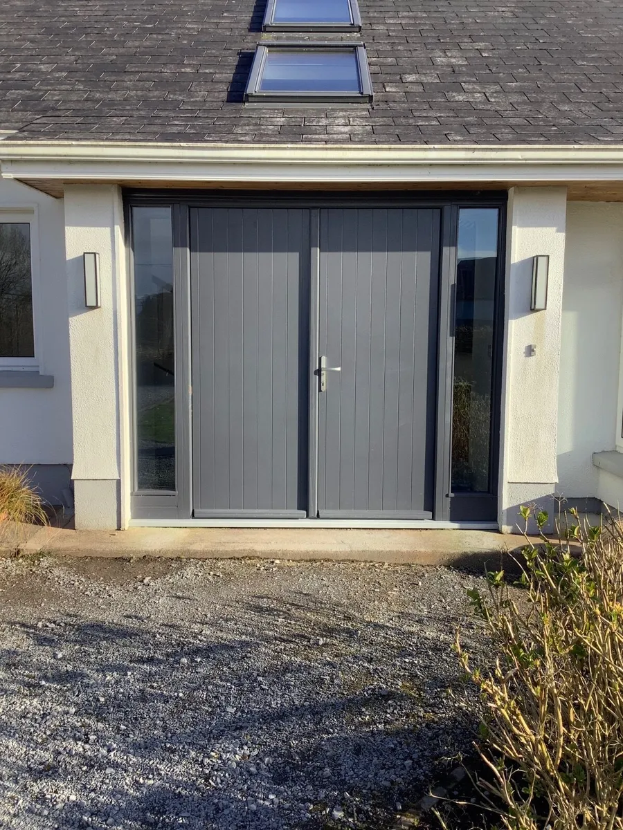 House Double Front Door Hardwood - Image 1