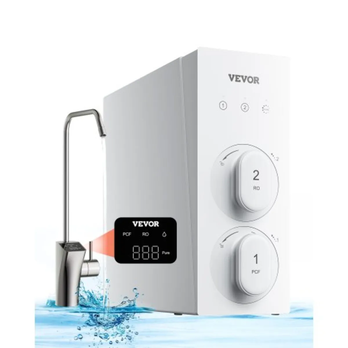 Reverse Osmosis System, 600 GPD 8-stage Tankless R - Image 1