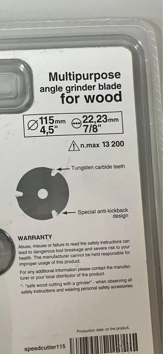 For sale new grinder blade for wood - Image 4