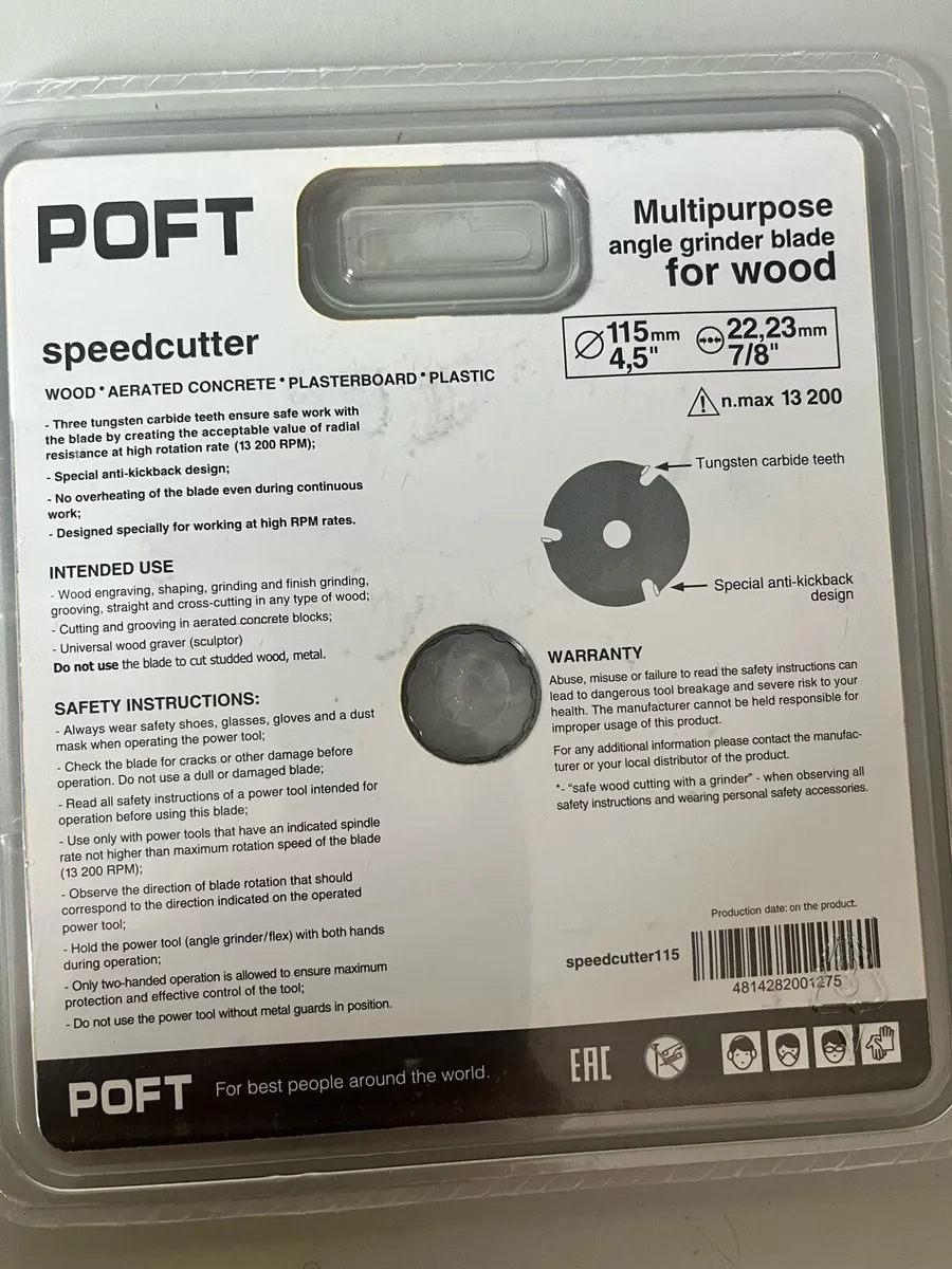 For sale new grinder blade for wood - Image 2