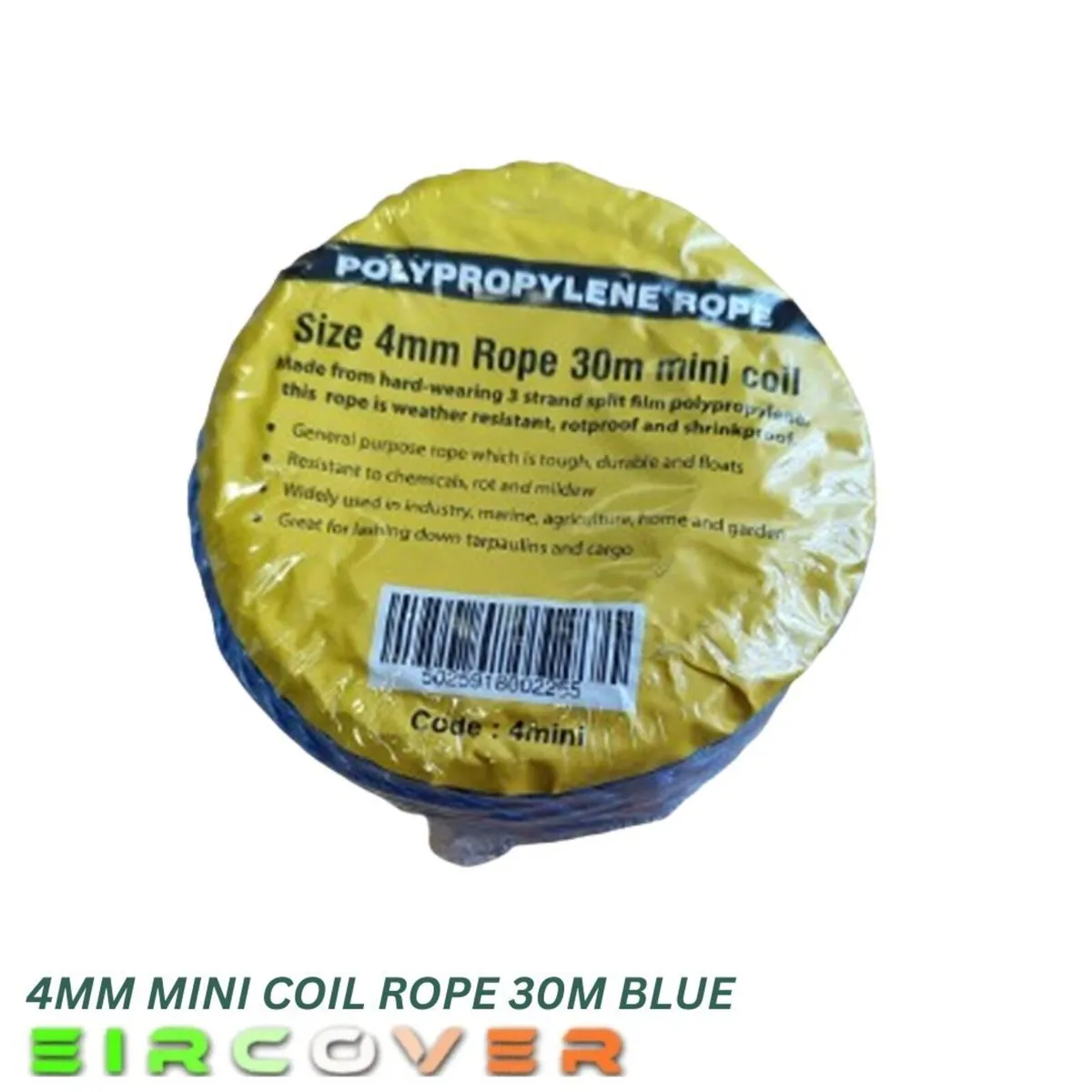 Mini Coil Rope- 6mm / 220m - White - Image 3