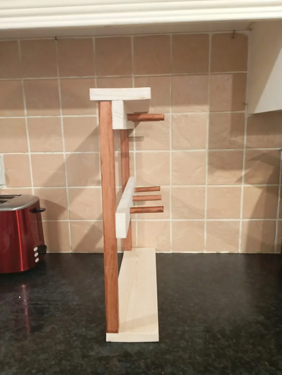 Handmade Cup Stand/Rack - Image 3