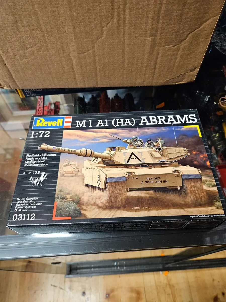Airfix Revell American Abrahams Tank
