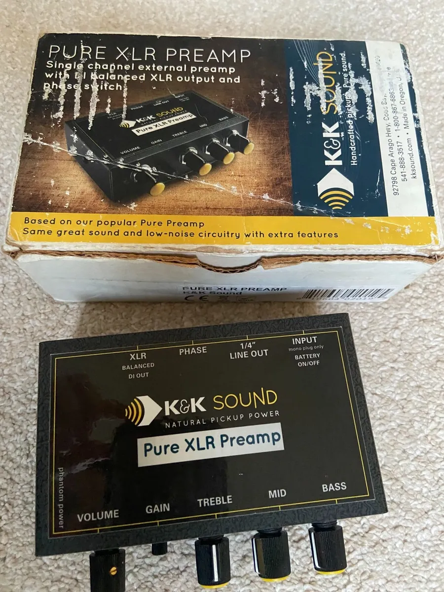K&K  pure XLR preamp - Image 2