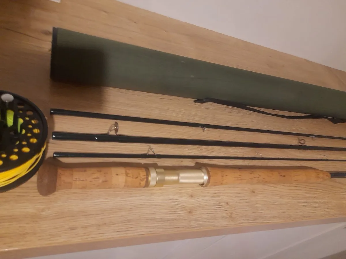 Vision GT4 double handed fly rod 13 foot 8 -9 weig - Image 1