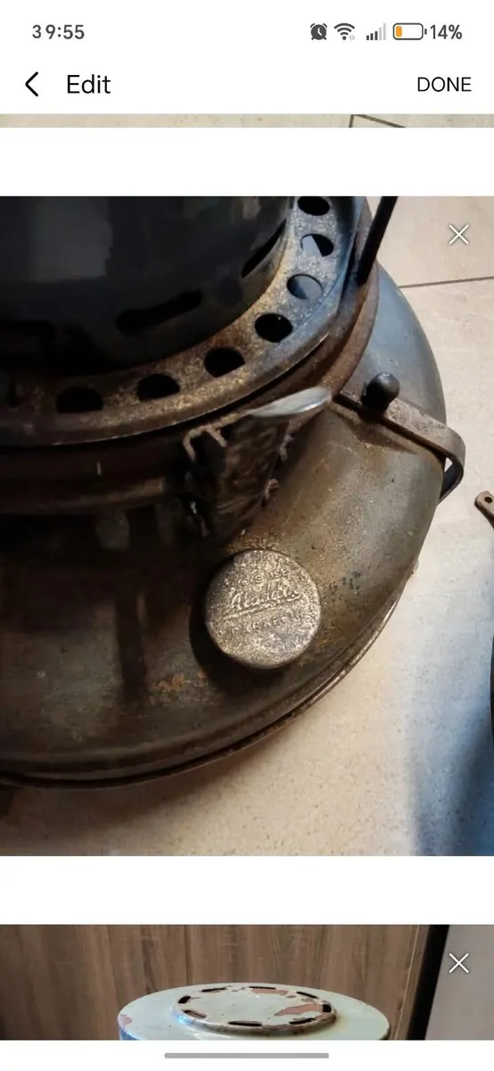 Antique Aladdin Blue Flame Heater Series 25  €100 - Image 3