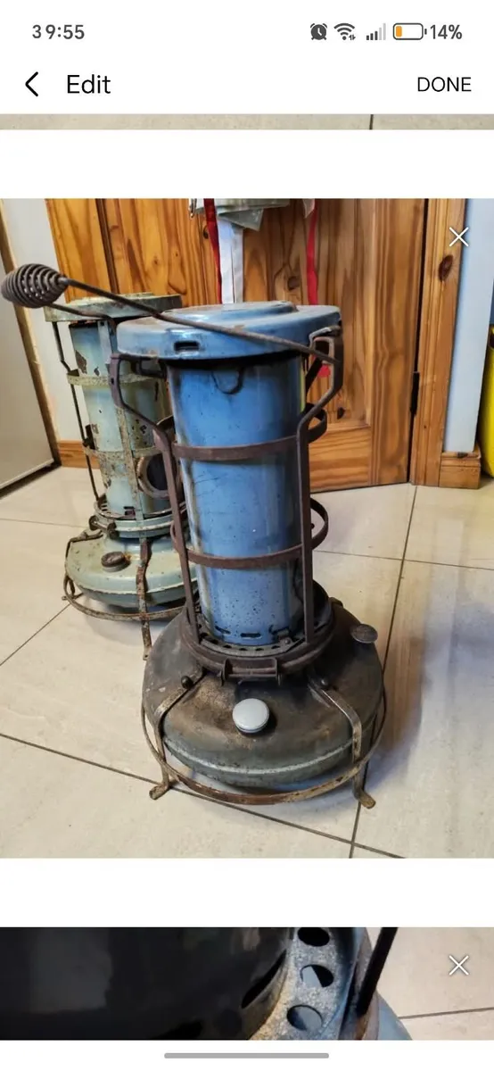 Antique Aladdin Blue Flame Heater Series 25  €100 - Image 4