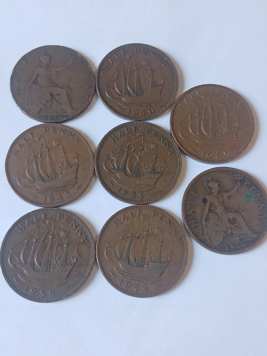 Half pennys Eire