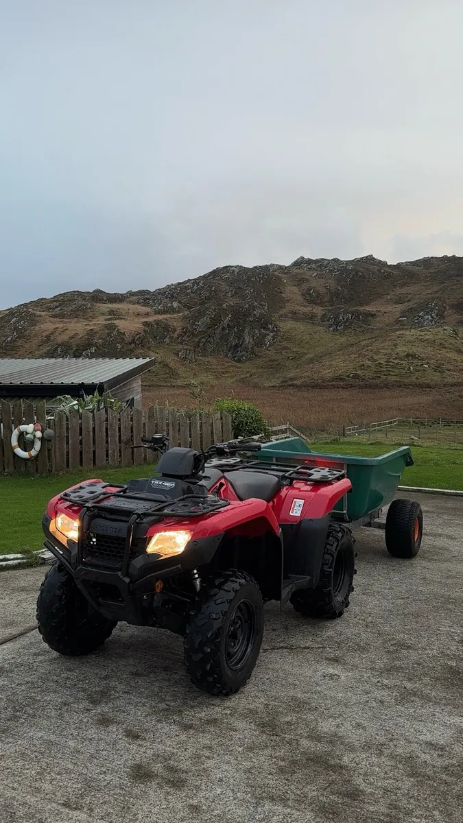 2023 Honda TRX420-very Clean-270 Hours - Image 4