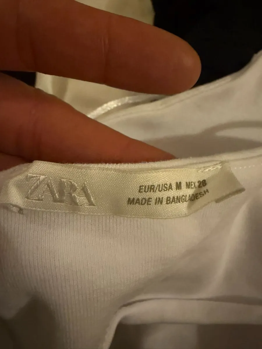 Zara White Dress - Image 2