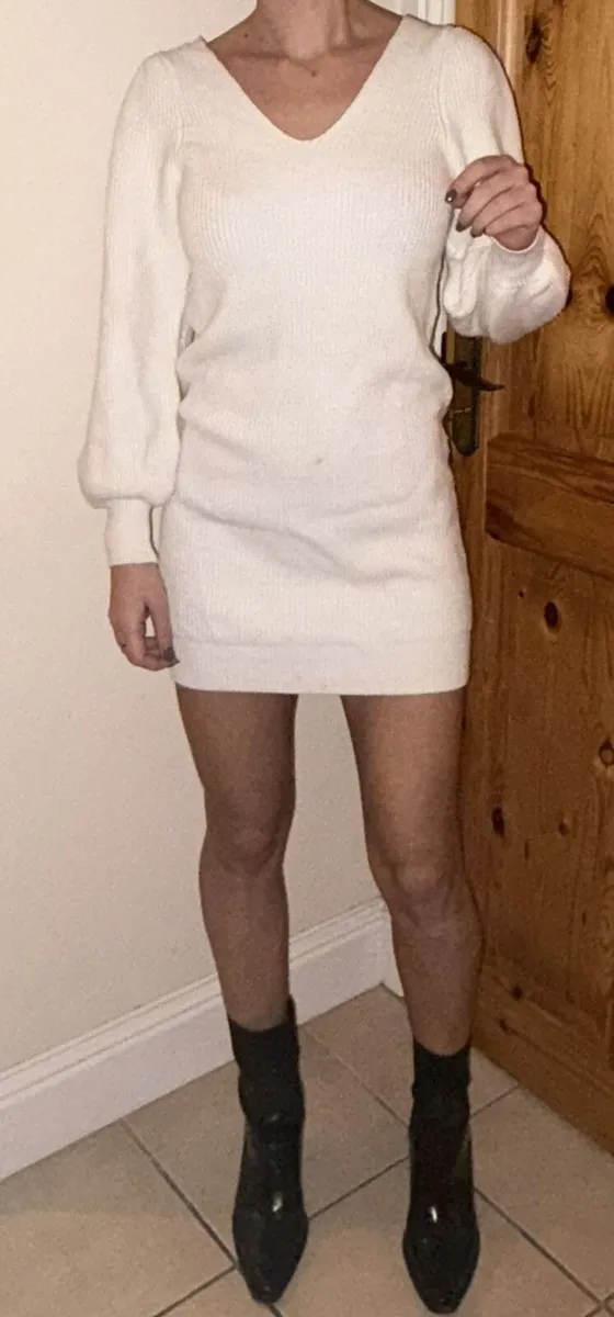 Zara White Dress - Image 1