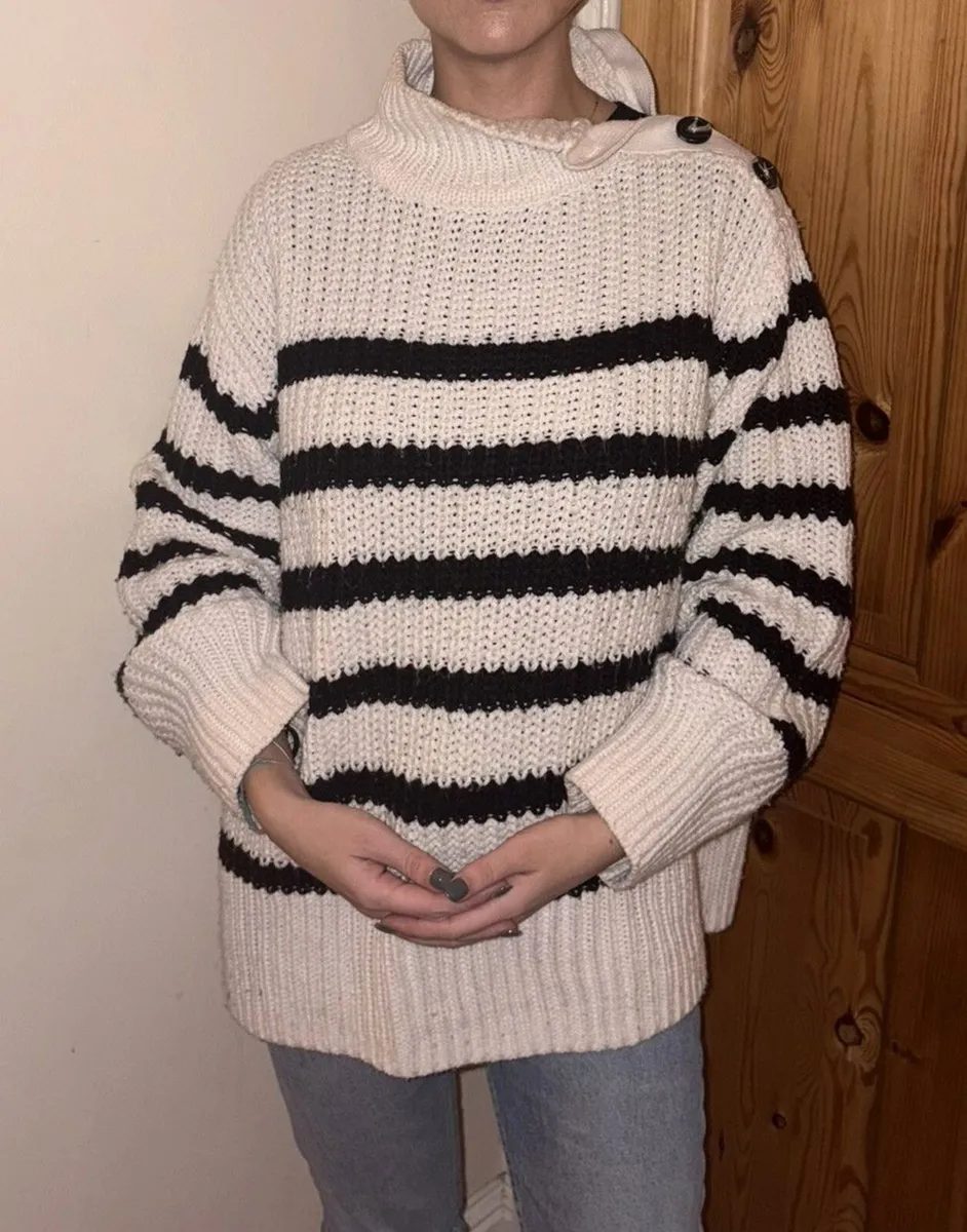 Zara striped knit Jumper - Image 1